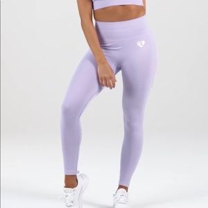 Women’s Best Power Seamless Leggings (Lilac) Size L